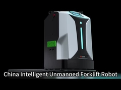 중국 지능형 창고 팔레트 취급 무인 지게차 AGV 로봇